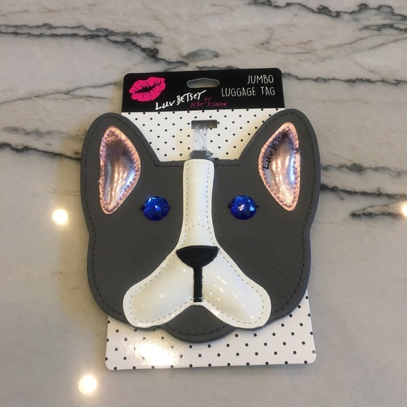 Betsey Johnson Accessories - NWT Betsey Johnson Jumbo Luggage Tag